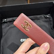 Chanel Twisted Pin Buckle Belt 3 cm In Red - 2