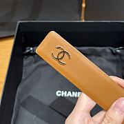 Chanel Twisted Pin Buckle Belt 3 cm In Brown - 3