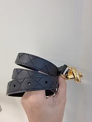 Bottega Veneta Knot belt features an intrecciato-woven 01 - 4