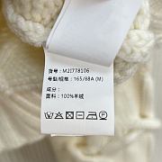 Chanel hand-crocheted cashmere pullover sweater in white - 3