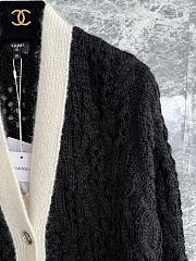 Chanel Cardigan Fabric In Black - 4