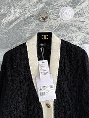 Chanel Cardigan Fabric In Black - 2