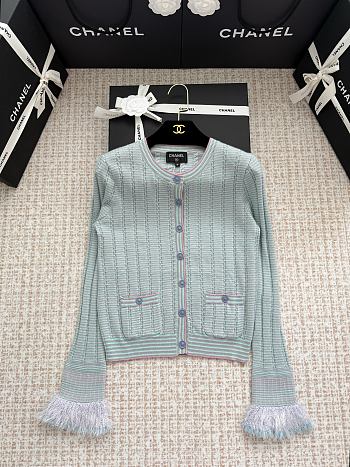 Chanel cardigan in blue