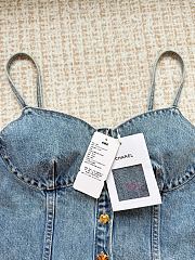 Chanel camisole in denim - 3