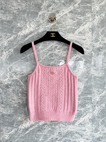 Chanel camisole in pink