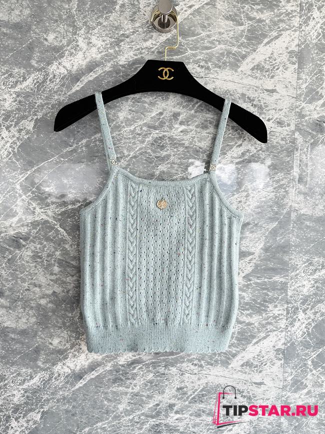 Chanel camisole in blue - 1