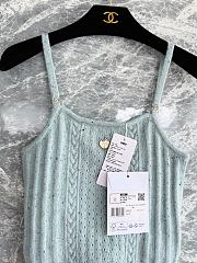 Chanel camisole in blue - 2