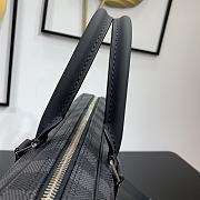 Louis Vuitton Porte Documents Voyage Pm Damier Graphite Canvas - 6