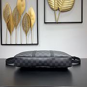 Louis Vuitton Porte Documents Voyage Pm Damier Graphite Canvas - 5