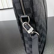 Louis Vuitton Porte Documents Voyage Pm Damier Graphite Canvas - 3