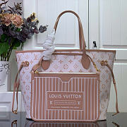 Louis Vuitton Neverfull Inside Out MM Dune/Hazelnut M25665 - 1