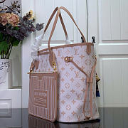 Louis Vuitton Neverfull Inside Out MM Dune/Hazelnut M25665 - 3