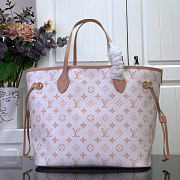Louis Vuitton Neverfull Inside Out MM Dune/Hazelnut M25665 - 2