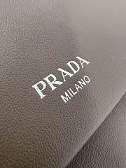 Prada Doux medium leather shoulder bag brown - 2