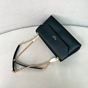 Prada Doux medium leather shoulder bag black - 2