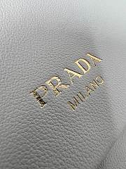 Prada Doux medium leather shoulder bag white - 6