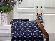 Louis Vuitton Speedy P9 Bandoulière 25 bag Indigo Blue - 4