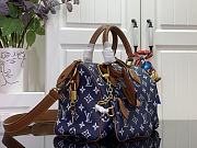 Louis Vuitton Speedy P9 Bandoulière 25 bag Indigo Blue - 2