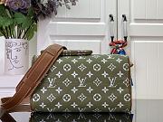 Louis Vuitton Speedy P9 Bandoulière 25 bag In green - 3