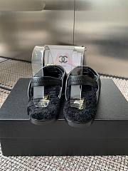 Chanel fall/winter fur sandals 04 - 6
