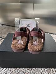 Chanel fall/winter fur sandals 03 - 3