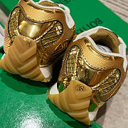 Bottega Veneta Orbit Sneakers In Gold Color - 6