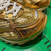 Bottega Veneta Orbit Sneakers In Gold Color - 5