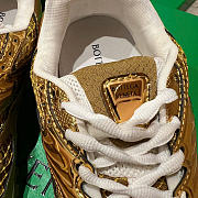 Bottega Veneta Orbit Sneakers In Gold Color - 4