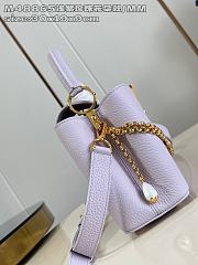 Louis Vuitton Capucines East-West BB Misty Lilac - 5