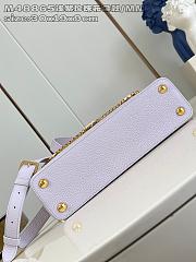 Louis Vuitton Capucines East-West BB Misty Lilac - 4