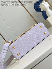 Louis Vuitton Capucines East-West Mini Misty Lilac - 5