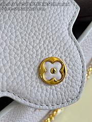 Louis Vuitton Capucines East-West Mini Misty Lilac - 4