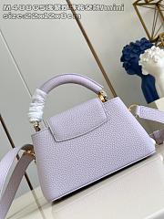 Louis Vuitton Capucines East-West Mini Misty Lilac - 3