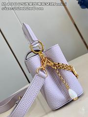 Louis Vuitton Capucines East-West Mini Misty Lilac - 2