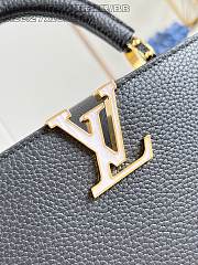 Louis Vuitton Capucines BB Daydream Taurillon In Black - 6