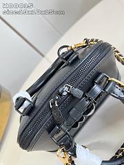 Louis Vuitton LV&I Alma Mini Epi Glossy Black - 5