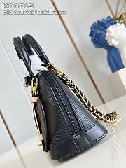Louis Vuitton LV&I Alma Mini Epi Glossy Black - 2