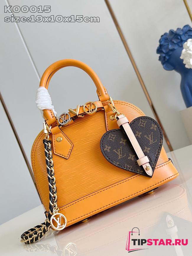 Louis Vuitton LV&I Alma Mini Epi Saffron - 1