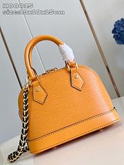 Louis Vuitton LV&I Alma Mini Epi Saffron - 4
