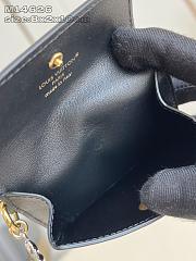 Louis Vuitton Tiny Recto Verso Card Holder LV Bloom Black - 2