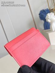 Louis Vuitton Tiny Recto Verso Card Holder LV Bloom Sweet Coral - 3
