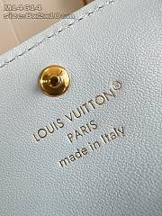 Louis Vuitton Tiny Recto Verso Card Holder LV Bloom Azur - 5