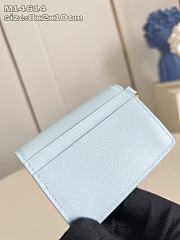 Louis Vuitton Tiny Recto Verso Card Holder LV Bloom Azur - 3