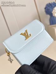 Louis Vuitton Tiny Recto Verso Card Holder LV Bloom Azur - 2