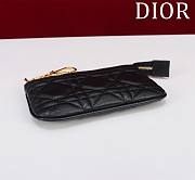 Dior Lambskin zipper coin wallet 08 - 5