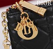 Dior Lambskin zipper coin wallet 08 - 3