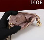 Dior Lambskin zipper coin wallet 07 - 5