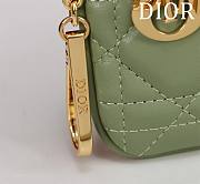 Dior Lambskin zipper coin wallet 06 - 6