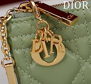 Dior Lambskin zipper coin wallet 06 - 3