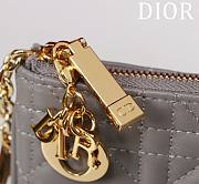 Dior Lambskin zipper coin wallet 05 - 5